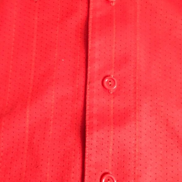 Vintage Rare Majestic Atlanta Braves MLB Red Baseball Jersey Made In USA Size XL - Picture 16 of 16